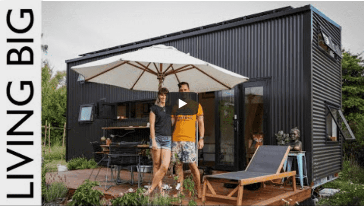 this modern tiny house is an off the grid dream